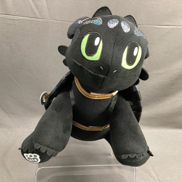 BUILD A BEAR HOW TO TRAIN YOUR DRAGON TOOTHLESS  SPECIAL EDITION BIOLUMINESCENT - Picture 1 of 16